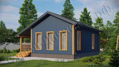 Проект дома ОД–69